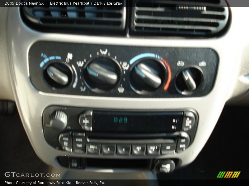 Electric Blue Pearlcoat / Dark Slate Gray 2005 Dodge Neon SXT