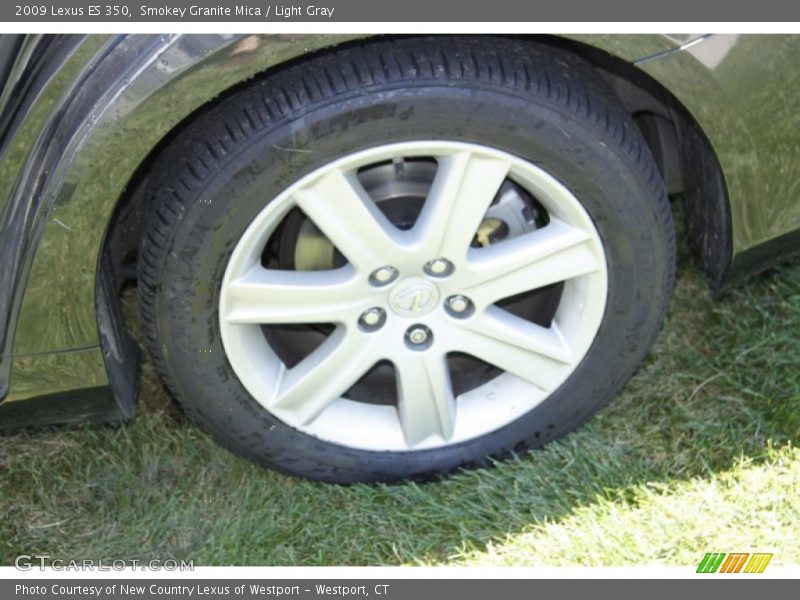 Smokey Granite Mica / Light Gray 2009 Lexus ES 350