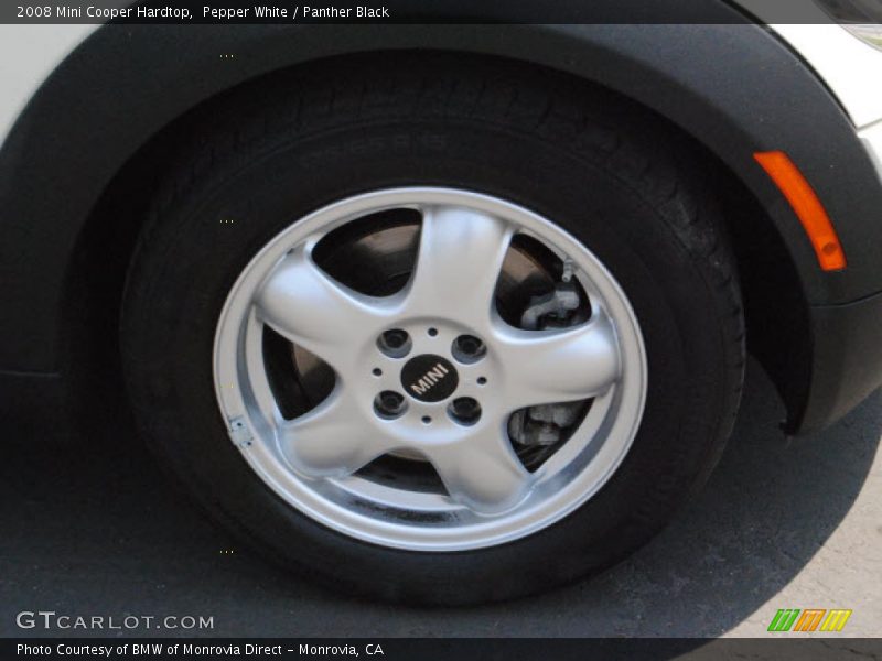 Pepper White / Panther Black 2008 Mini Cooper Hardtop