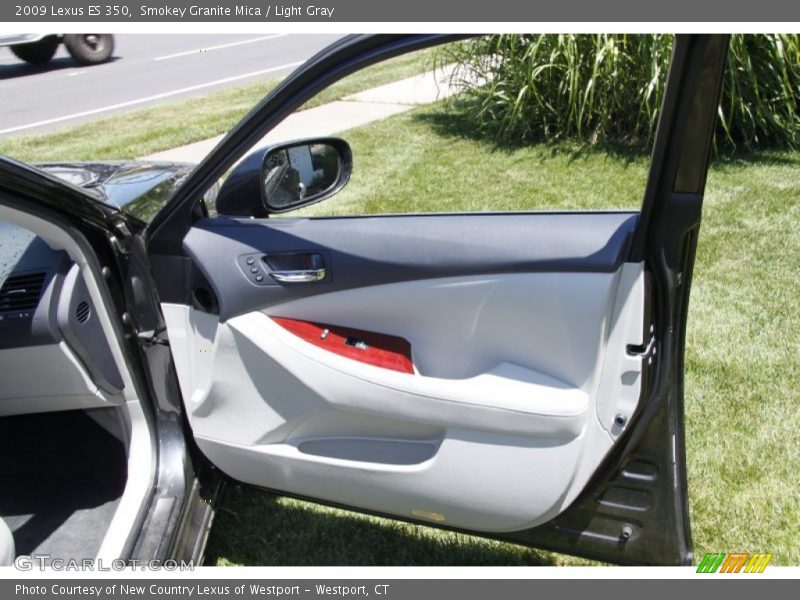 Smokey Granite Mica / Light Gray 2009 Lexus ES 350