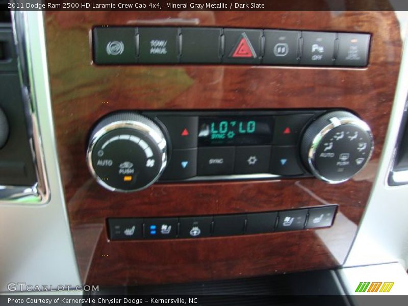 Mineral Gray Metallic / Dark Slate 2011 Dodge Ram 2500 HD Laramie Crew Cab 4x4
