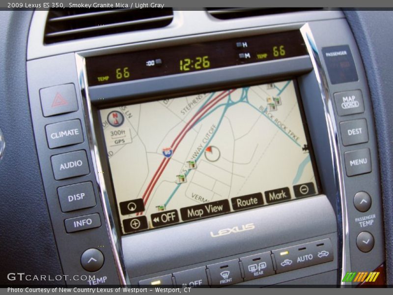 Smokey Granite Mica / Light Gray 2009 Lexus ES 350