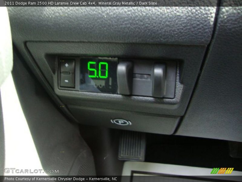 Mineral Gray Metallic / Dark Slate 2011 Dodge Ram 2500 HD Laramie Crew Cab 4x4