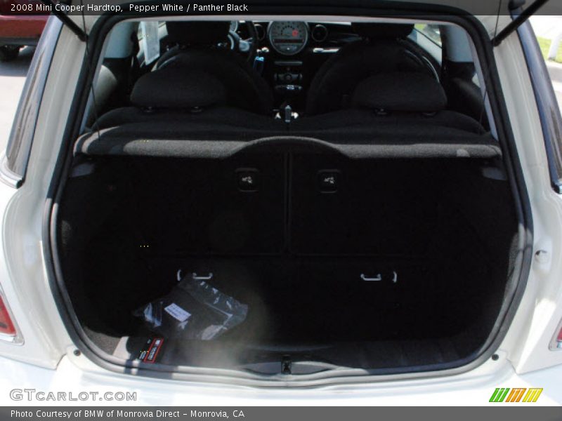 Pepper White / Panther Black 2008 Mini Cooper Hardtop