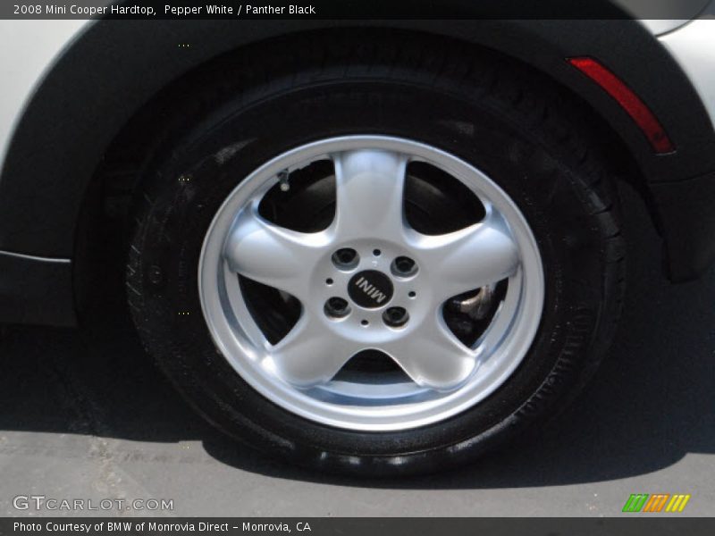 Pepper White / Panther Black 2008 Mini Cooper Hardtop