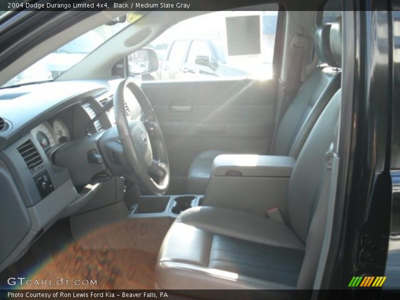 Black / Medium Slate Gray 2004 Dodge Durango Limited 4x4