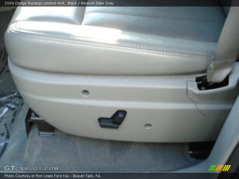 Black / Medium Slate Gray 2004 Dodge Durango Limited 4x4