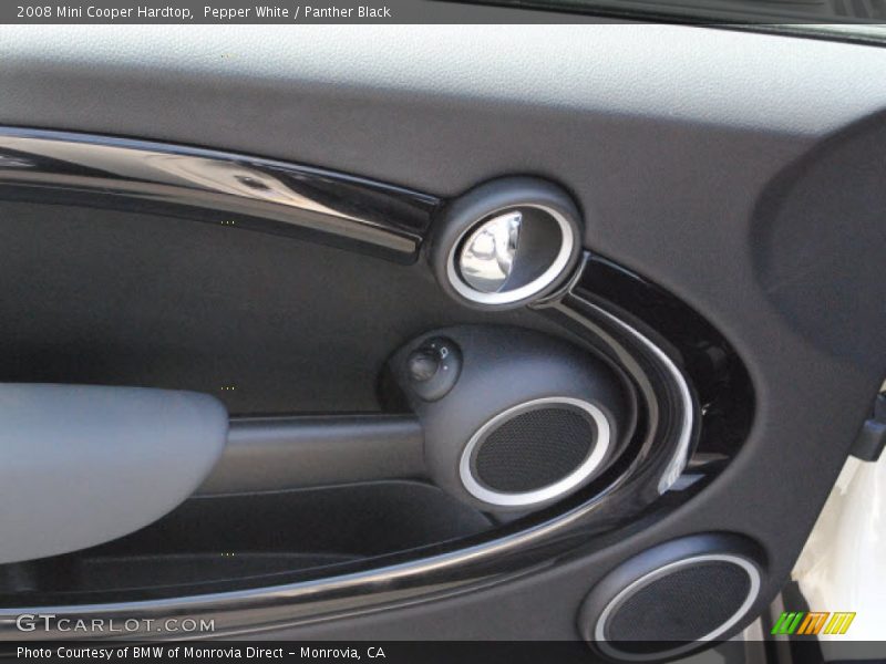 Pepper White / Panther Black 2008 Mini Cooper Hardtop