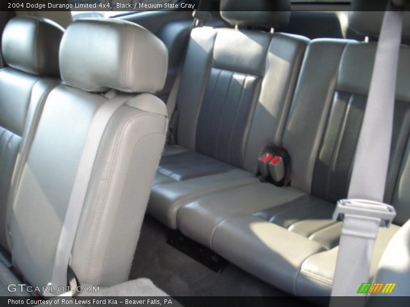 Black / Medium Slate Gray 2004 Dodge Durango Limited 4x4