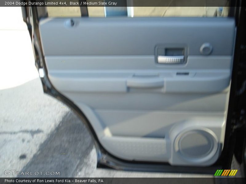 Black / Medium Slate Gray 2004 Dodge Durango Limited 4x4