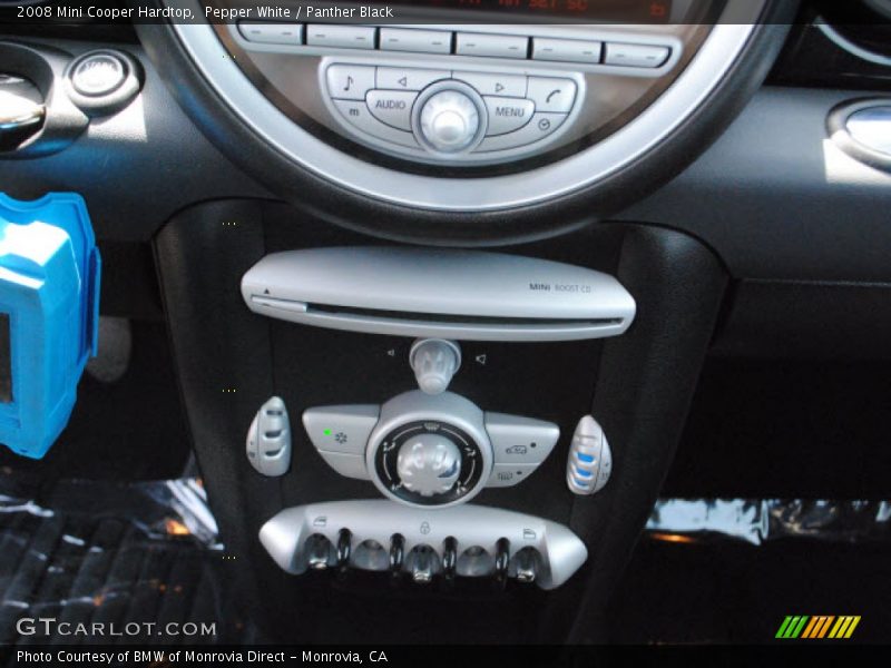 Pepper White / Panther Black 2008 Mini Cooper Hardtop