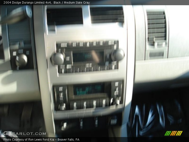 Black / Medium Slate Gray 2004 Dodge Durango Limited 4x4