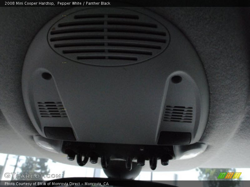 Pepper White / Panther Black 2008 Mini Cooper Hardtop