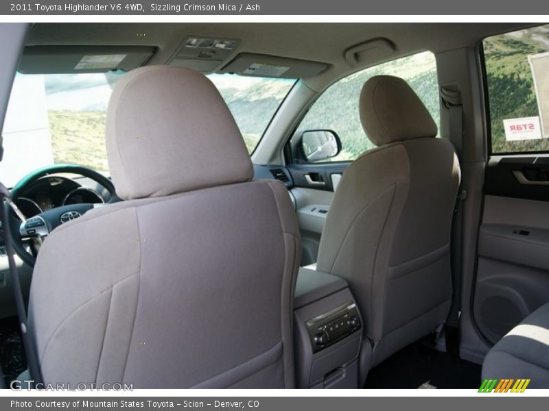 Sizzling Crimson Mica / Ash 2011 Toyota Highlander V6 4WD