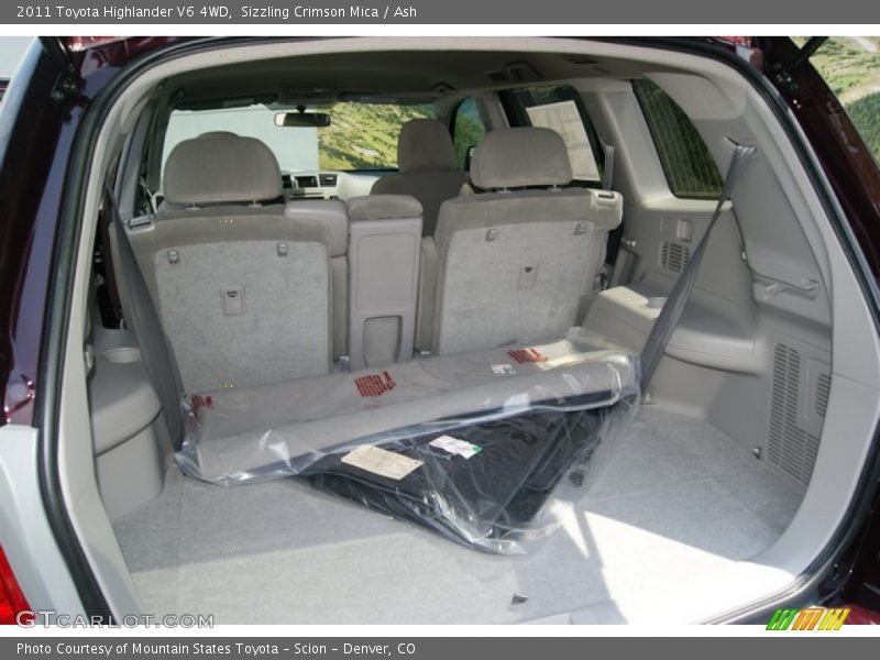 Sizzling Crimson Mica / Ash 2011 Toyota Highlander V6 4WD