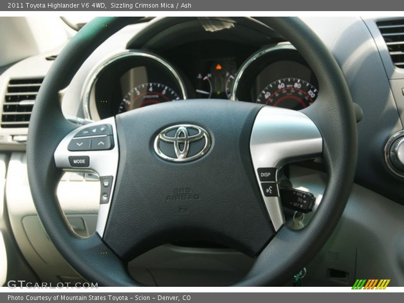Sizzling Crimson Mica / Ash 2011 Toyota Highlander V6 4WD