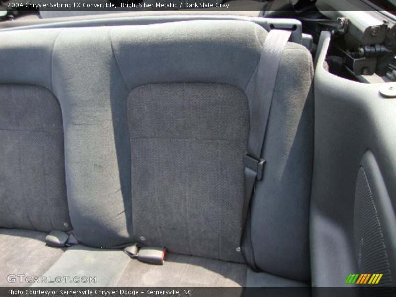 Bright Silver Metallic / Dark Slate Gray 2004 Chrysler Sebring LX Convertible