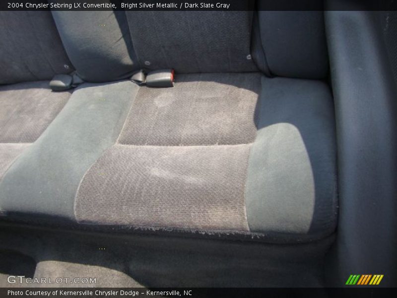 Bright Silver Metallic / Dark Slate Gray 2004 Chrysler Sebring LX Convertible