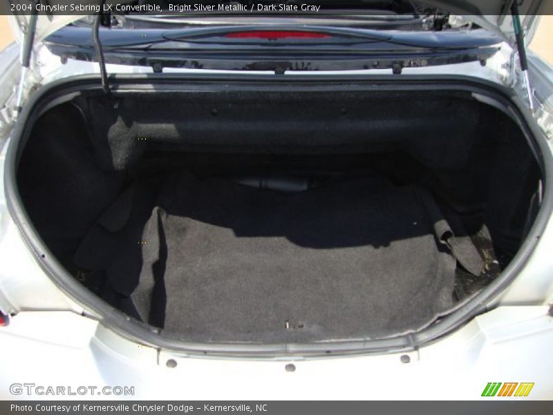  2004 Sebring LX Convertible Trunk