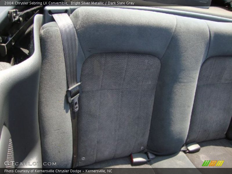 Bright Silver Metallic / Dark Slate Gray 2004 Chrysler Sebring LX Convertible