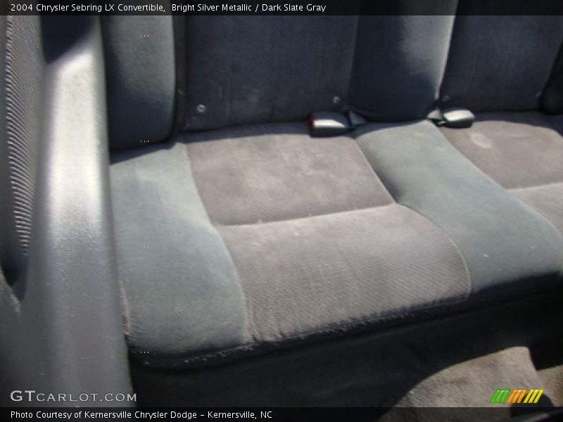 Bright Silver Metallic / Dark Slate Gray 2004 Chrysler Sebring LX Convertible
