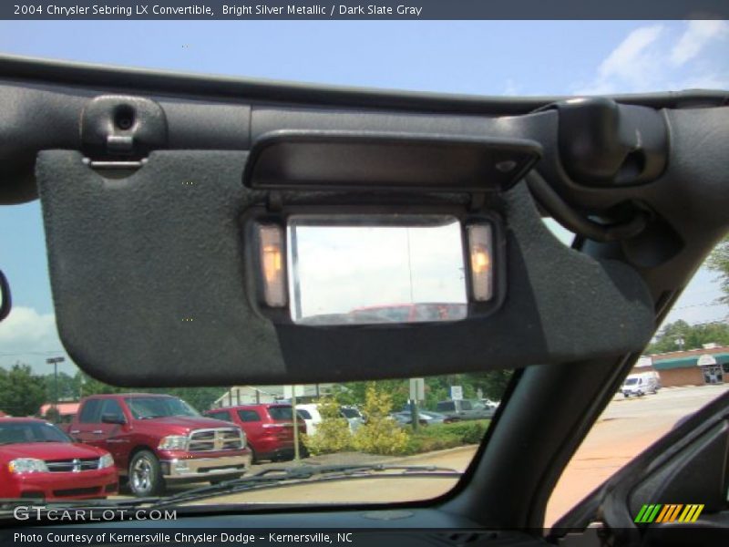 Bright Silver Metallic / Dark Slate Gray 2004 Chrysler Sebring LX Convertible