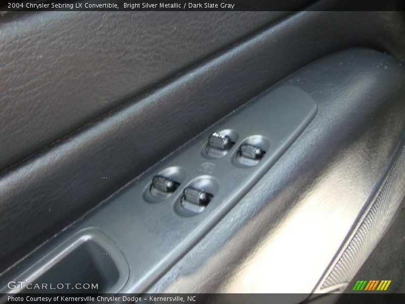 Bright Silver Metallic / Dark Slate Gray 2004 Chrysler Sebring LX Convertible