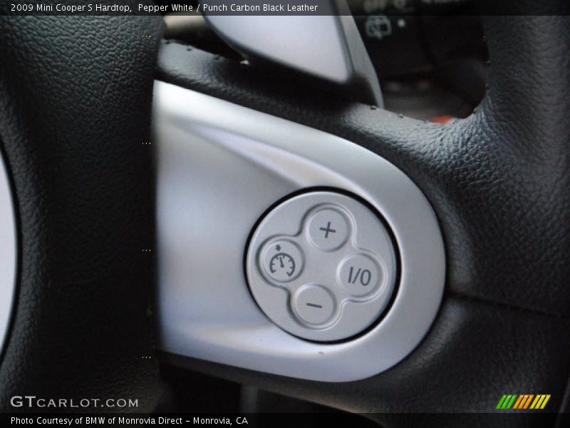 Pepper White / Punch Carbon Black Leather 2009 Mini Cooper S Hardtop