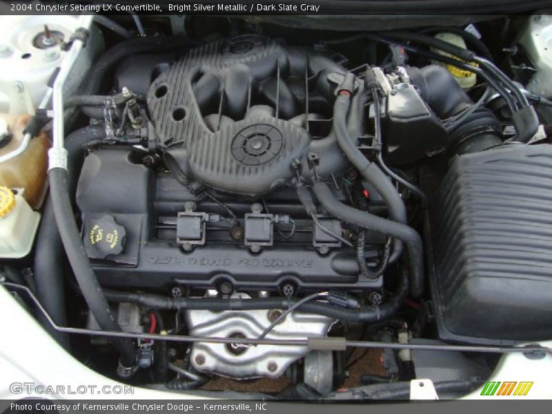  2004 Sebring LX Convertible Engine - 2.7 Liter DOHC 24-Valve V6