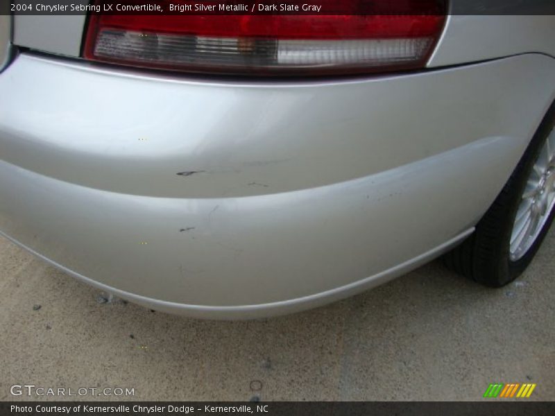 Bright Silver Metallic / Dark Slate Gray 2004 Chrysler Sebring LX Convertible