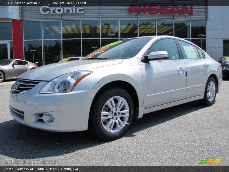 Radiant Silver / Frost 2010 Nissan Altima 2.5 SL