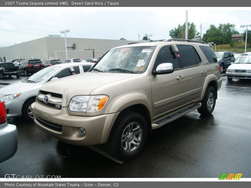 Desert Sand Mica / Taupe 2007 Toyota Sequoia Limited 4WD