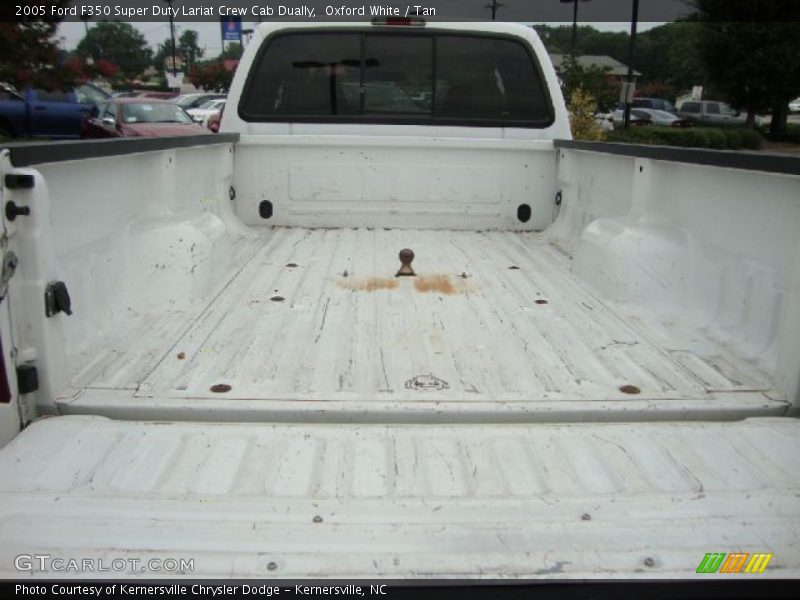 Oxford White / Tan 2005 Ford F350 Super Duty Lariat Crew Cab Dually