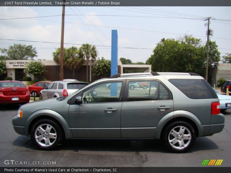  2007 Freestyle Limited Titanium Green Metallic
