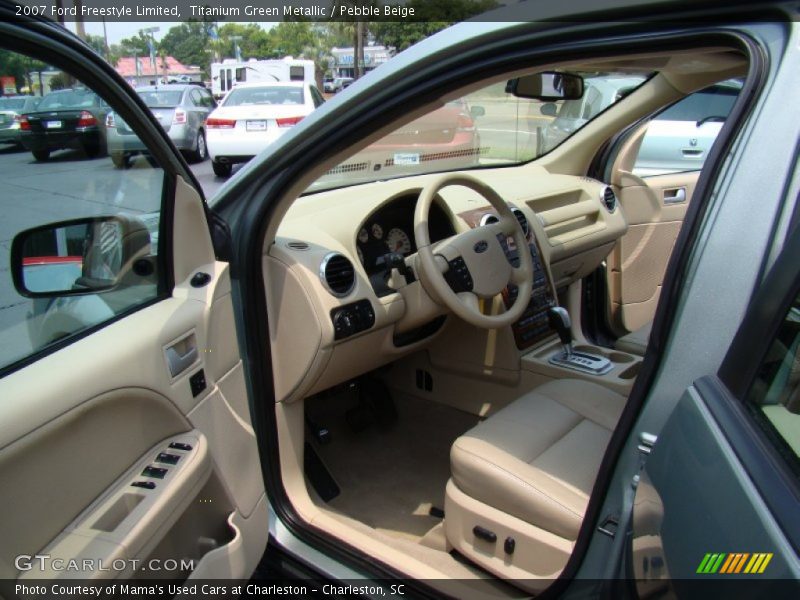 2007 Freestyle Limited Pebble Beige Interior