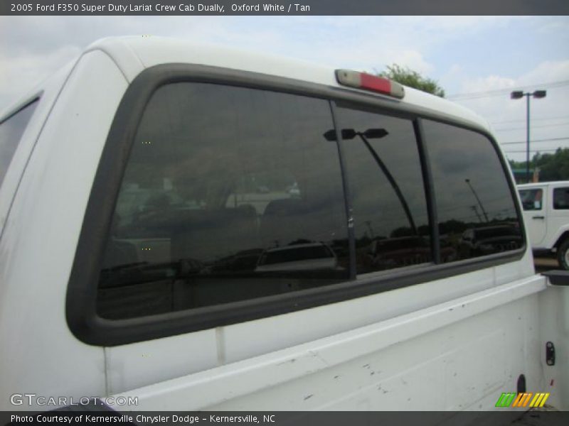 Oxford White / Tan 2005 Ford F350 Super Duty Lariat Crew Cab Dually