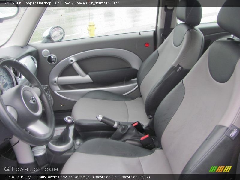 Chili Red / Space Gray/Panther Black 2006 Mini Cooper Hardtop