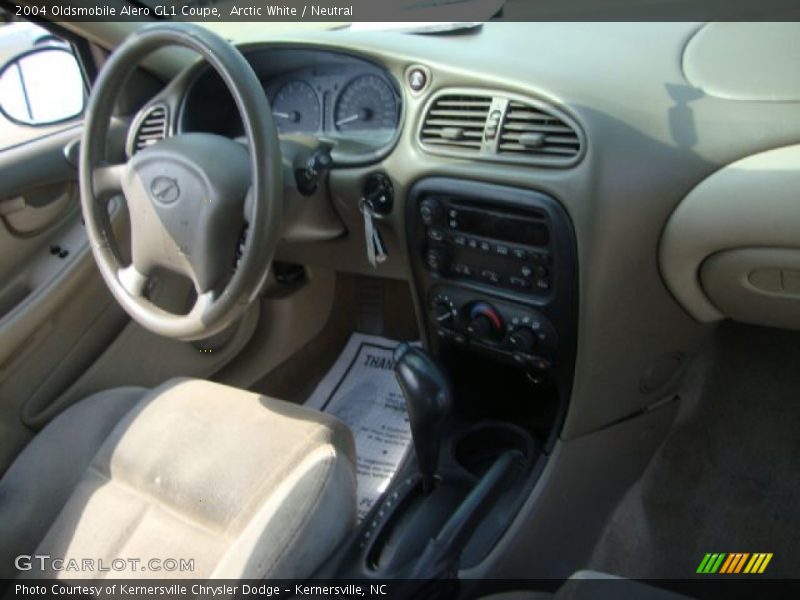 Arctic White / Neutral 2004 Oldsmobile Alero GL1 Coupe