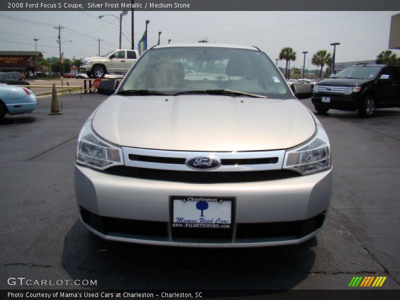Silver Frost Metallic / Medium Stone 2008 Ford Focus S Coupe