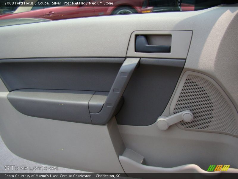 Silver Frost Metallic / Medium Stone 2008 Ford Focus S Coupe