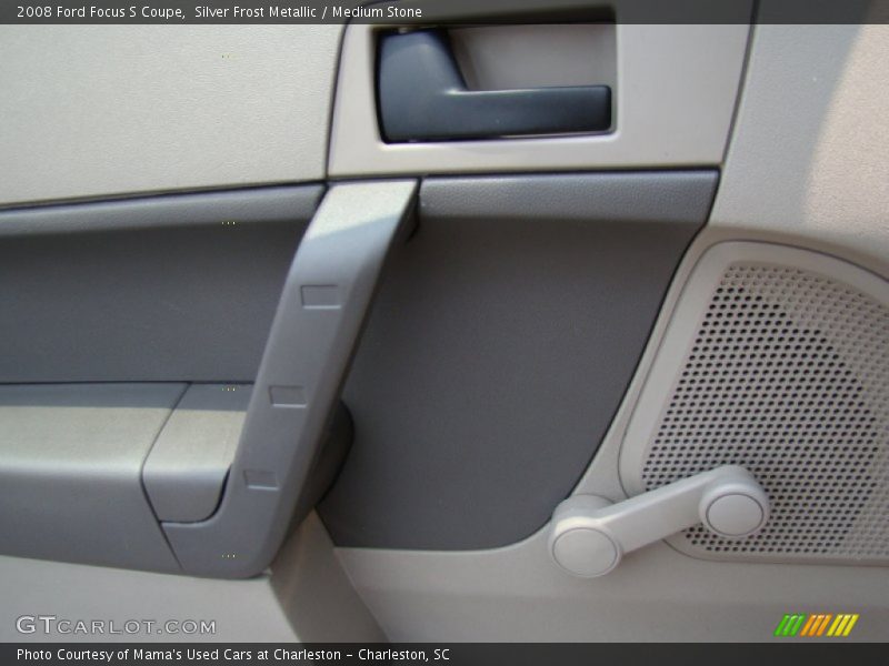 Silver Frost Metallic / Medium Stone 2008 Ford Focus S Coupe