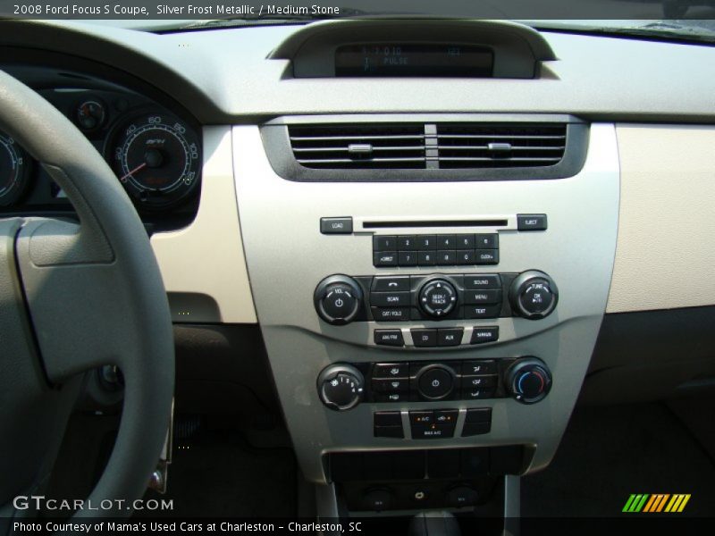 Silver Frost Metallic / Medium Stone 2008 Ford Focus S Coupe