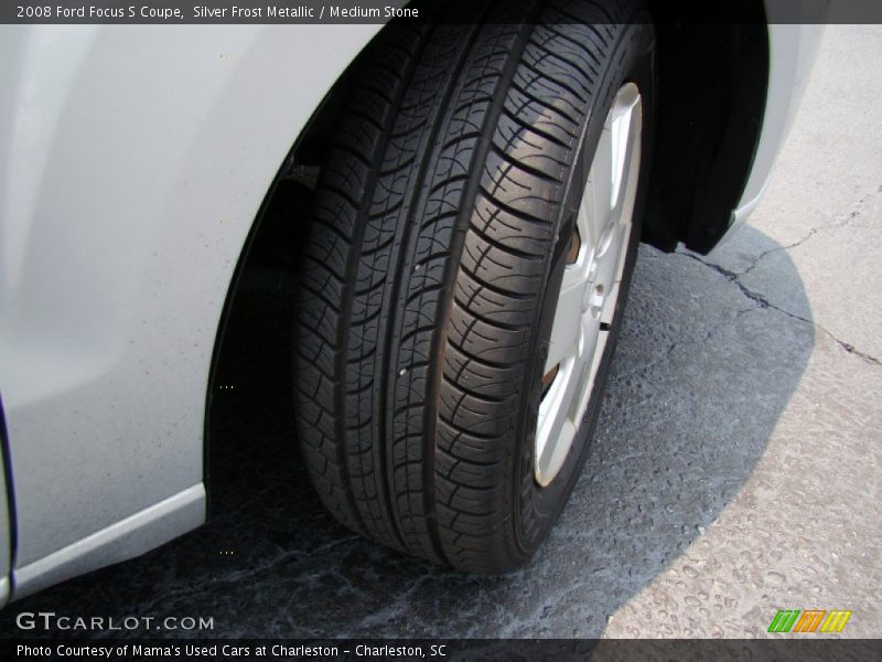 Silver Frost Metallic / Medium Stone 2008 Ford Focus S Coupe