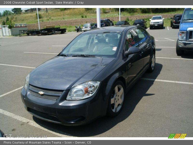 Slate Metallic / Gray 2008 Chevrolet Cobalt Sport Sedan