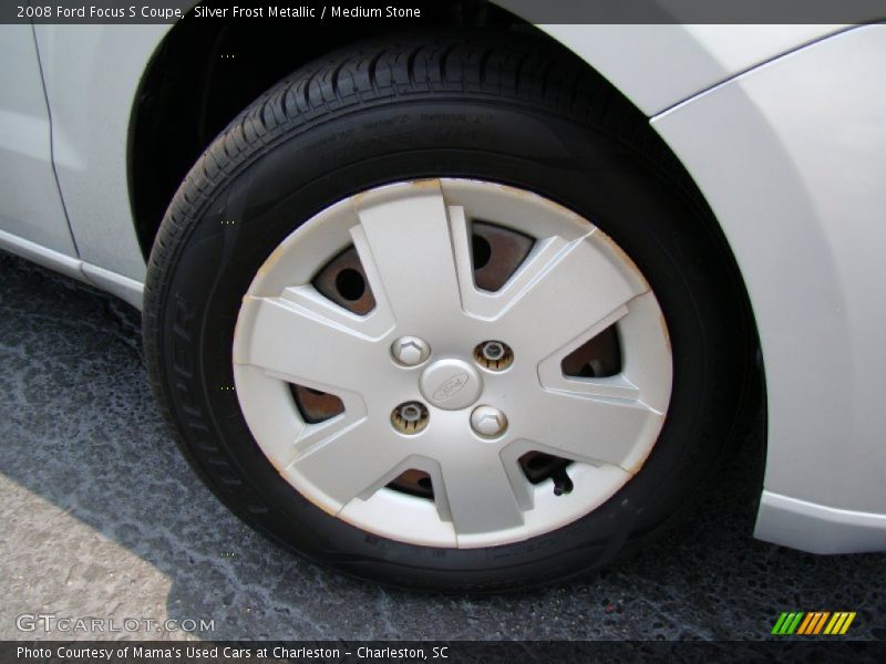 Silver Frost Metallic / Medium Stone 2008 Ford Focus S Coupe