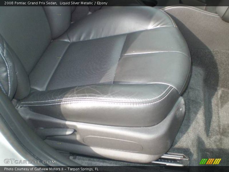 Liquid Silver Metallic / Ebony 2008 Pontiac Grand Prix Sedan