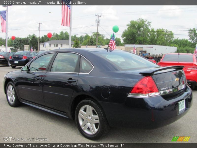 Imperial Blue Metallic / Ebony 2010 Chevrolet Impala LT