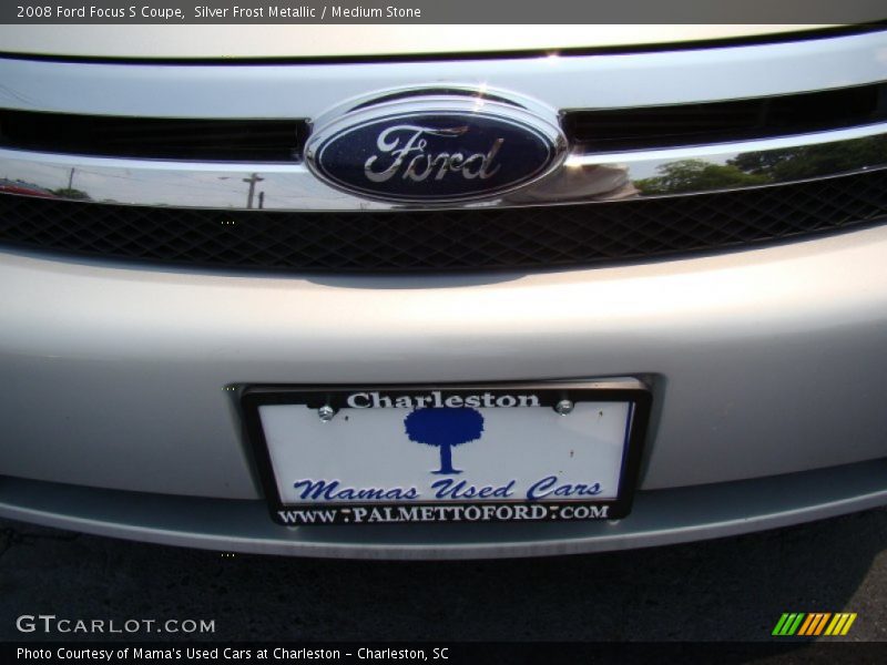 Silver Frost Metallic / Medium Stone 2008 Ford Focus S Coupe