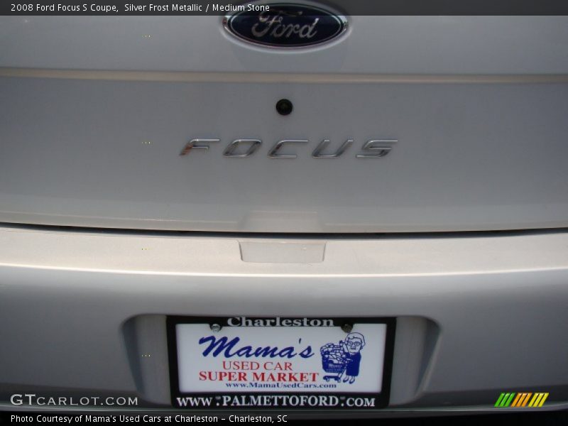 Silver Frost Metallic / Medium Stone 2008 Ford Focus S Coupe