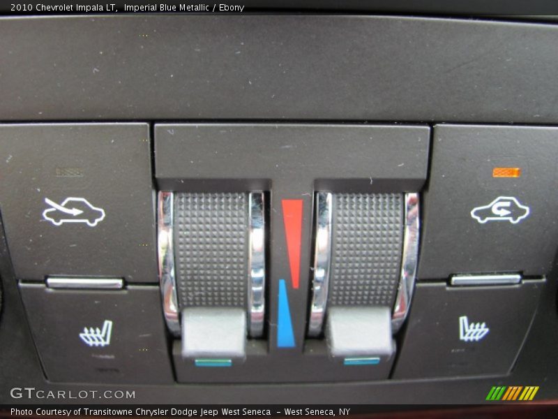 Imperial Blue Metallic / Ebony 2010 Chevrolet Impala LT